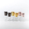 10ml Mini Octagon-Shaped Attar Roll On/Stick Glass Unique Thick Base Attar Oil Glass Bottles for Arabic Oud Oil