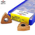 ZCC-CT CNC Lathe Turning Tools Turning Carbide Insert WNMG Series Stainless Steel Processing WNMG080404-ADF YB9320 Inserts