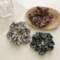 Fashion Flower Elegant Scrunchy Hair Ties Bobble Elastic Hair Bands Soft Hair Scrunchies