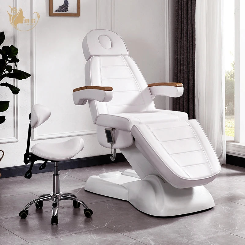 Electric Adjustable 3 Motor Beauty Spa Chair for Facial and Lash Treatments