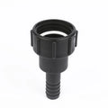 PP Adapter 2-Inch 1-Inch Coarse Thread S60x6 Female Coupling Swiveling 1" Hose Shank IBC Hose Tail Pipe Fittings Model