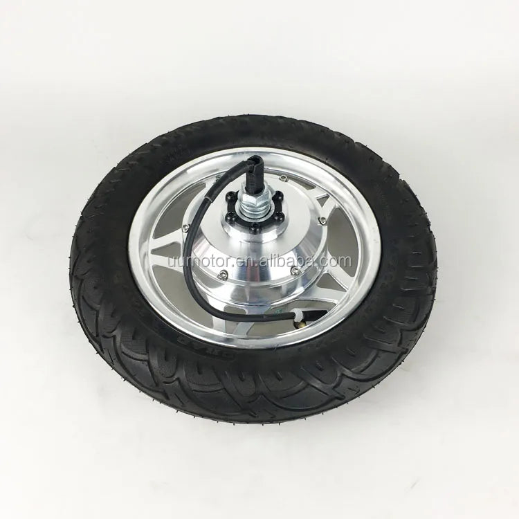 M 12inch Compact Brushless Geared Dc Hub Motor for Electric Scooters with Hall Sensors