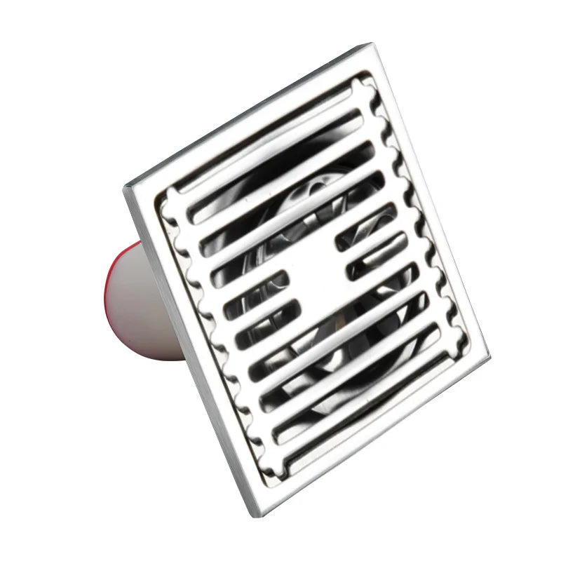 Floor Drain Core Pvc Household Floor Drain Waste Grates Tile Insert Trap Square Floor Drain for Bathroom