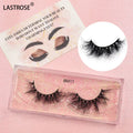 Luxury 100% Real Mink Lashes Soft Fluffy 3D 5D 20 mm 22mm 25mm Mink Eyelash Vendor Wholesale Lash Mink  in Bulk