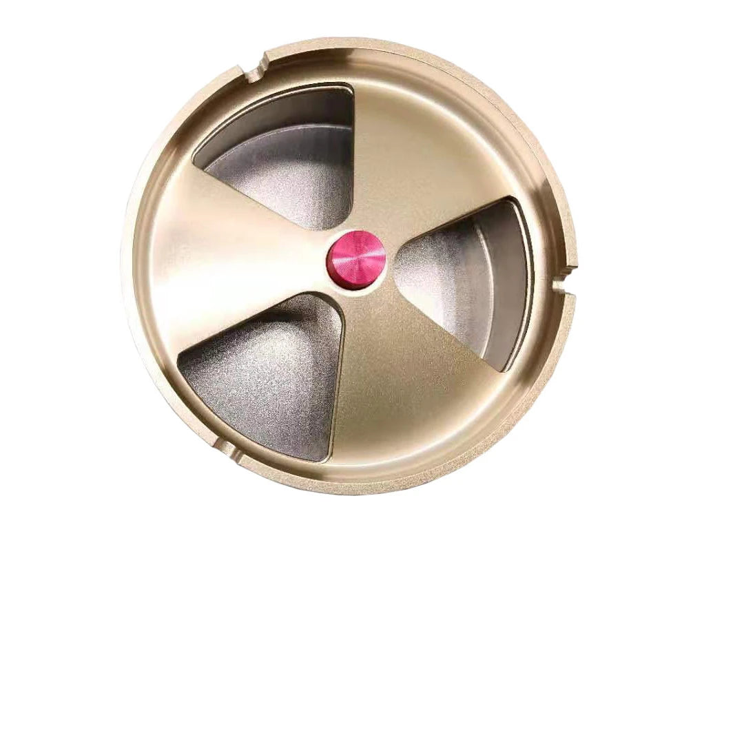 Factory Portable Gold Press Rotary Type Smokeless Ashtray Mold with Custom Logo Hardware Mold Guangdong Casting Services Product