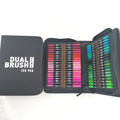 Oem 100 Unique Color Nylon Art Markers Marker Pens Dual Tips Marker Pen