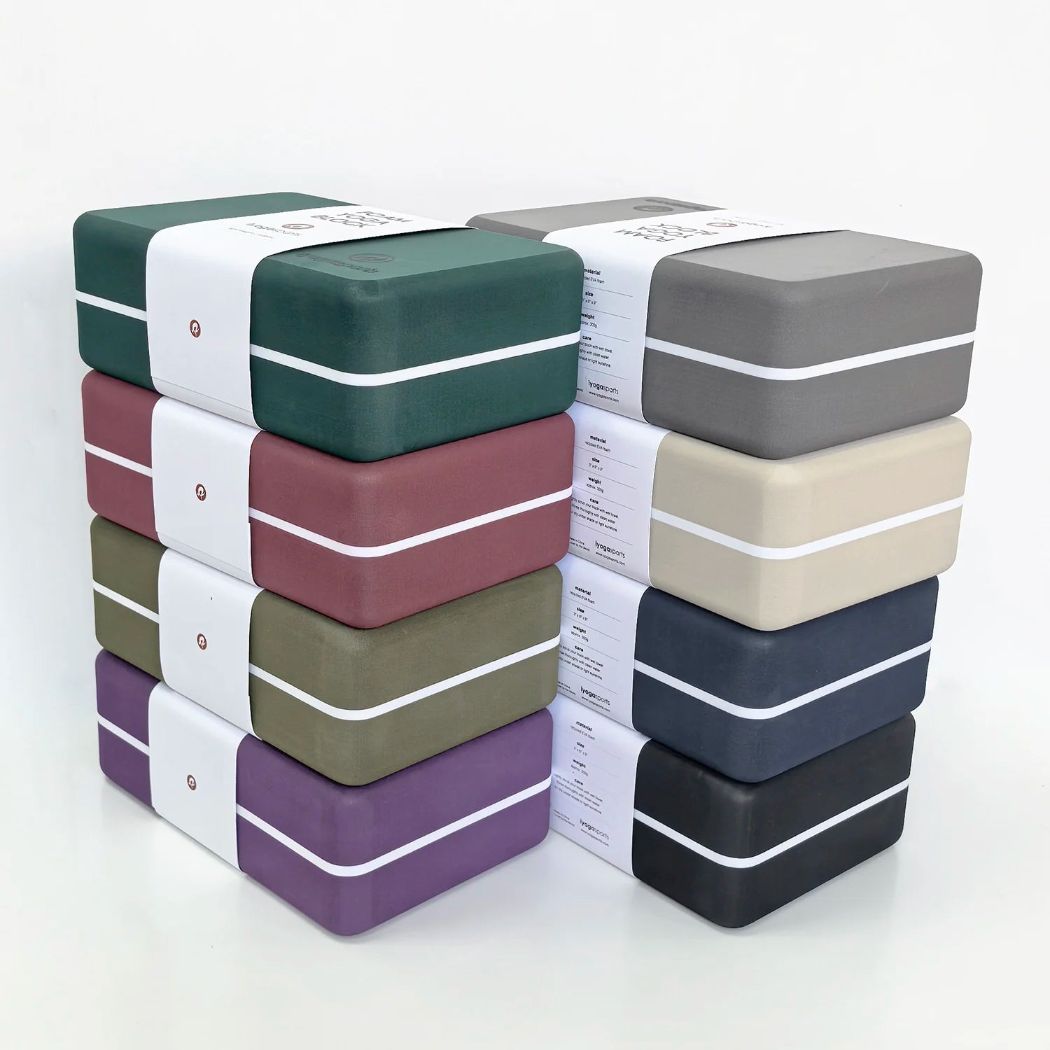 High Density 3 Inches Foam Yoga Block Radius Edges for comfort and Beauty Firm Stable Customization logo Size Color Available