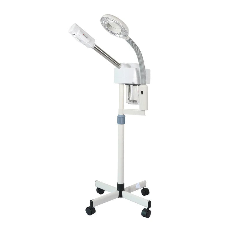 Professional vapor Ozono Facial Magnifying Mirror Glass Facial Skin Care Equipment ABS Material Magnifying Lamp
