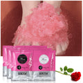 OEM Private Label Nature Rose Himalayan Crystal Jelly Spa Pedicur Foot Soak DIY Foot Jelly Spa Soften Whiten Foot Salt Scrub
