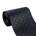 Black Wrapping Tissue Paper Sheets Logo Printing 22gsm Disposable Biodegradable Branded Tissue Paper Jumbo Roll MegaBDM