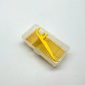 Popular Design Hot Sale Mint Biodegradable Bamboo Charcoal & PP Material Dental Floss Pick Non-slip Handle