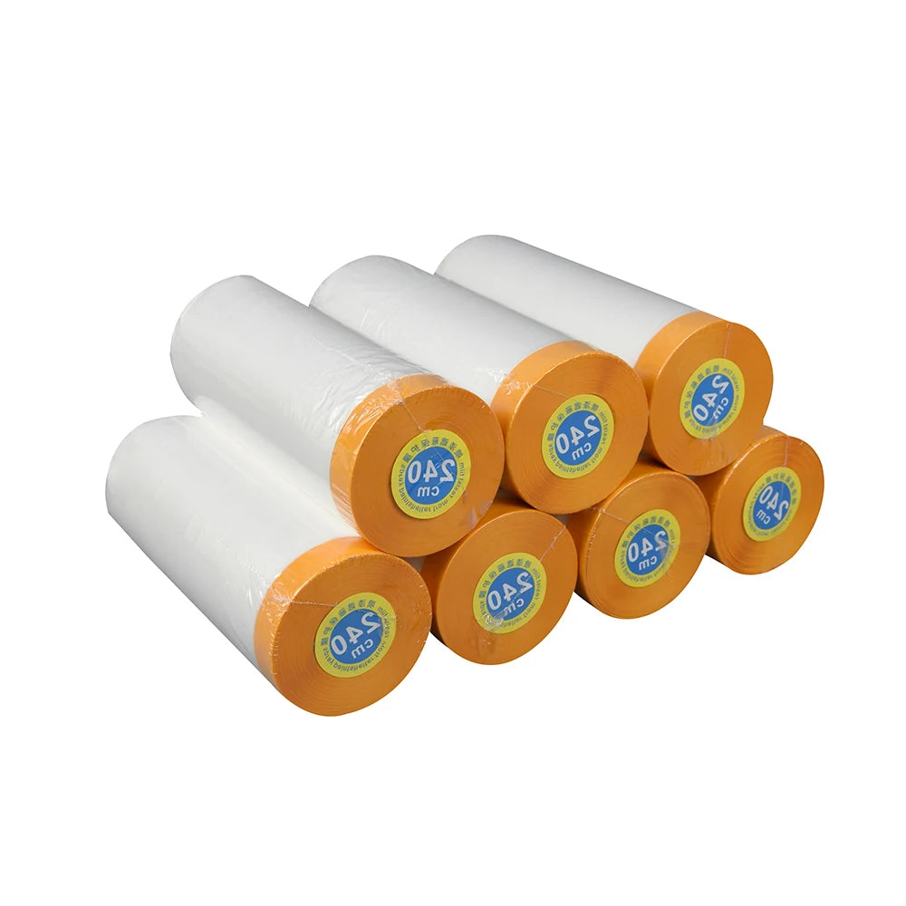 Pre Taped Masking Films Are Used for Automotive Paint Treatm