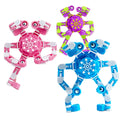 Hot Sale Fashion Creative Transformable Chain Robot Fidget Spinners Mechanical Gyro Toys
