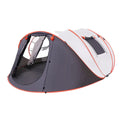 Pop up Tent 6 Person Double Layer Camping  with  Setup Tent Easy Pop up Tents for Camping Hiking