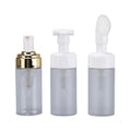 Cosmetics PET Plastic Mousse Foam Pump Bottle 50ml 60ml 100ml 150ml 200ml Facia Cleanser Frosted Clear White Makeup Bottle