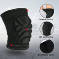Sports Outdoor Compression Protective Anti-collision Knee Pads with Thicken Eva Foam MegaBDM
