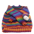 China Standard Roving Yarn Spinner Shingmore Wholesale Hand Knitting Yarn Space Dyed 100% Wool Yarn for Scarf