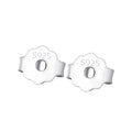 1 Factory Wholesale S925 Sterling Silver 4.2*4MM Earplug Free Collocation Various Stud Earrings Fashionable Flower Pattern Fashion