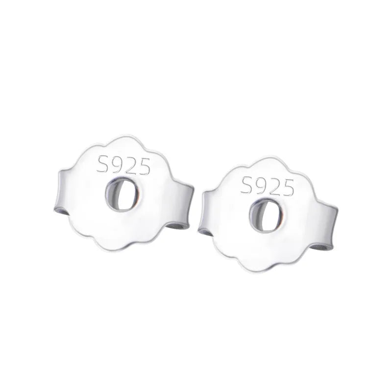 1 Factory Wholesale S925 Sterling Silver 4.2*4MM Earplug Free Collocation Various Stud Earrings Fashionable Flower Pattern Fashion
