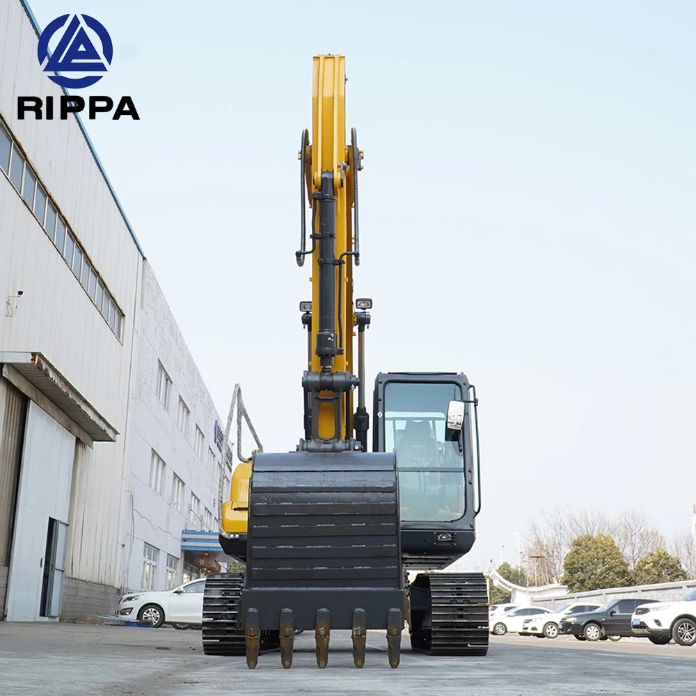 Rippa China Factory Home Use Digger Customizable 6 Ton 8 Ton 15 Ton Medium Excavator