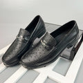Best Selling Men's Genuine Top Grain Leather Loafers Stylish Fashion Oxfords Pointed Toe Wedding Dress Shoes