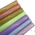 TPU Iridescent Mirror Glitter Transparent Holographic Vinyl Fabric Anti-Mildew Abrasion-Resistant Finished Pattern for