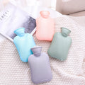 Winter PVC Foot Warmer Menstrual Cramps Neck Shoulder Pain Relief Hot Water Bottle