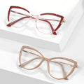 Glass Wholesale Metal TR90 Anti Blue Light Fashion Europe Cat Eye Eyewear Eyeglasses Frames Women Men Glasses