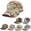 Men's Sports Camo Baseball Cap Camouflage Fishing Cap Outdoor Hunting Camping Hiking Hats