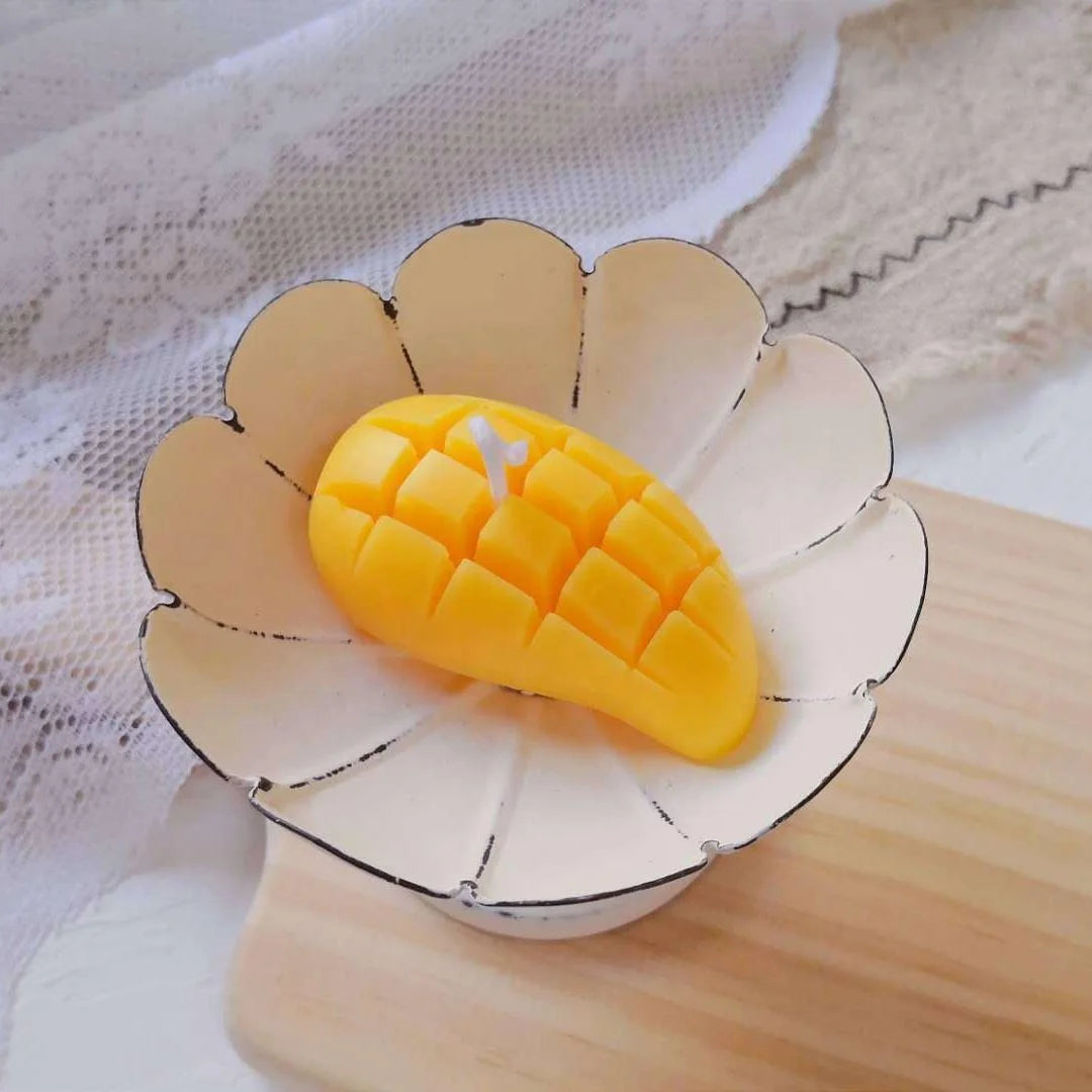 Lovely Mango Premium Warm Ambience Handmade Ornaments Fragrance Aromatherapy Scented Candles Gifts for Women Friends Children