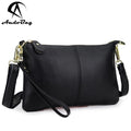 AndoBag Fashion Single Shoulder Crossbody Bags for Women Genuine Cow Leather Large Capacity Clutch Bag