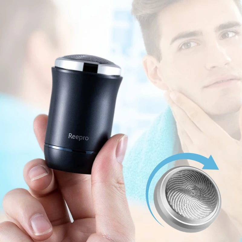 Good Selling Charging Protection Smart Usb Rechargeable razor With Dust Cover Portable Single Blade Electric Shaver for Men