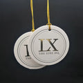 Eco Friendly Custom Swings Paper Tags Pricetag Rose Gold Foil Brand Logo Clothing Tag