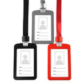 Custom School Office Business Card Cover Lanyard Name ID Card Holders Promotional Gifts ID Badge Case