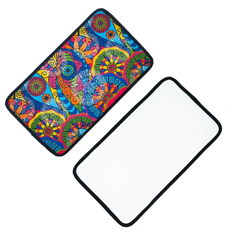 Qualisub Factory Price Sublimation Car Armrest Pad Blanks Neoprene Console Armrest Pad Cover for Car in Custom Printing