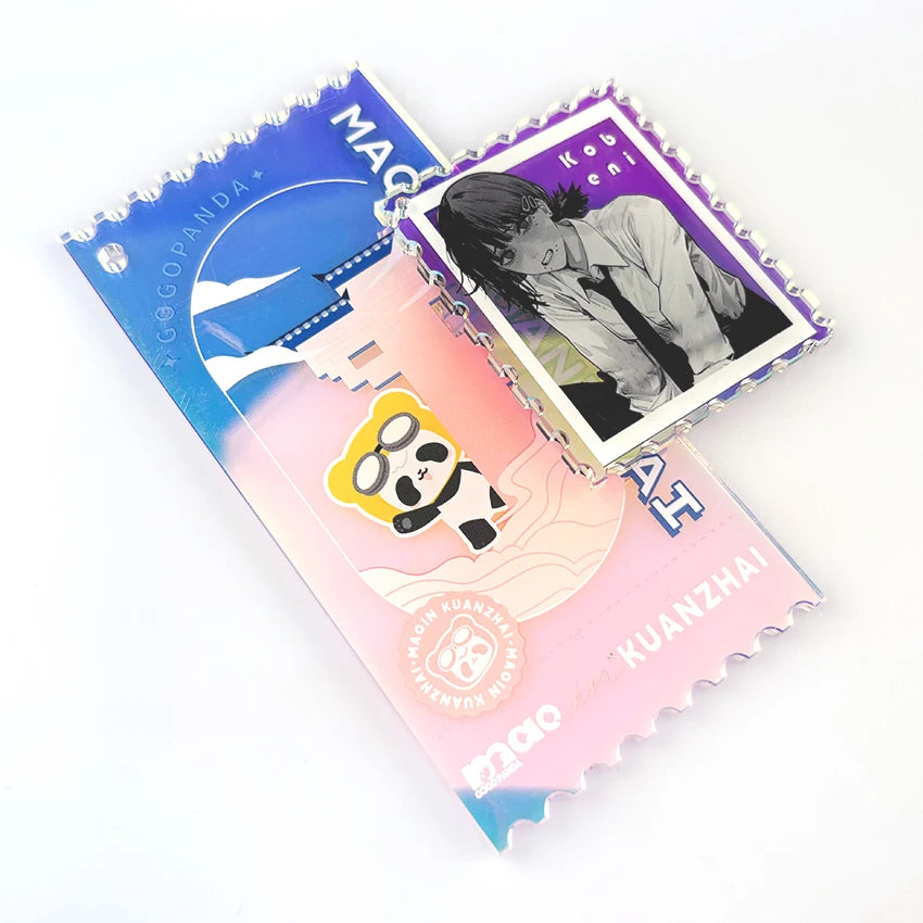 Wholesale of Innovative Transparent Colored Acrylic Card Key Chains New Features From China Factory's Innovative New Materials