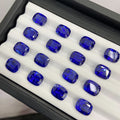 Factory Direct Price Lab Created Sapphire Elongated Cushion Shape Loose Gemstone  Lab Grown Sapphire Per Carat for Fine Jewelry