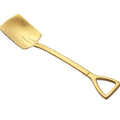 Eco Friendly Stainless Steel 304 Shovel Shape Metal Spoon