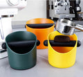 Non-Slip Removable Knock Bar Base Shock-Absorbent Espresso Grounds Waste Bucket Container Coffee Knock Box