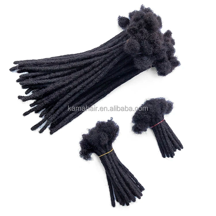 KAMA Rastafarian Snoop Dogg Dreadlocks Beginner Dreads Brazilian Remy Hair Single Weft Extensions