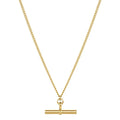 Fashion Wholesale 18K Gold Plated Stainless Steel Jewelry Simple Chain Long Pendant Necklace P203176
