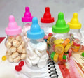 50ml Creative PET Food Grade Cartoon All-in-one Lid Small Milk Bottle Custom Label