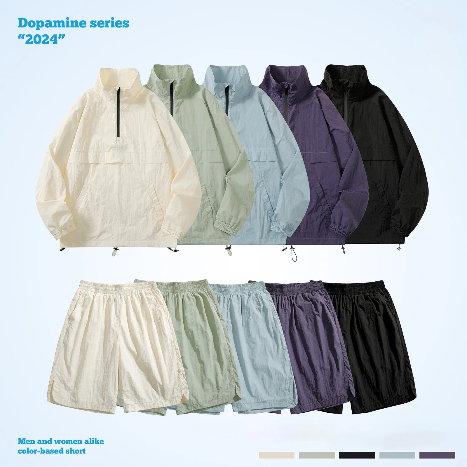 UPF50+ Sun-protective Skin Hoodies Clothing Anti UV Men's Jacket Sun Protection Lightweight Windproof Windbreaker
