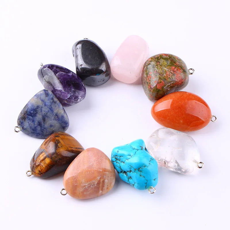 DIY 2020 Hot Sale Wholesale 100% Natural Labradorite Quartz Crystal Pendant Necklace Craft for Gift or Healing Large Crystal