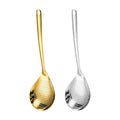 304 Stainless Steel Food Grade Large Kitchen Cooking Skimmer Long Handle Slotted Spoon Colander for Filtering Straining Metal