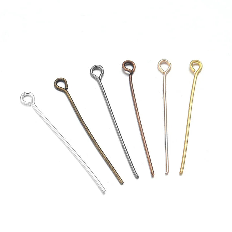 Iron Eye Pin Accessory for Jewelry Making Essential Findings