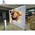 Aluminum Silicone Fabric Frames Tradeshow Lightbox 10x10 Advertising LED Backlit Polyester Free Stand SEG Light Box