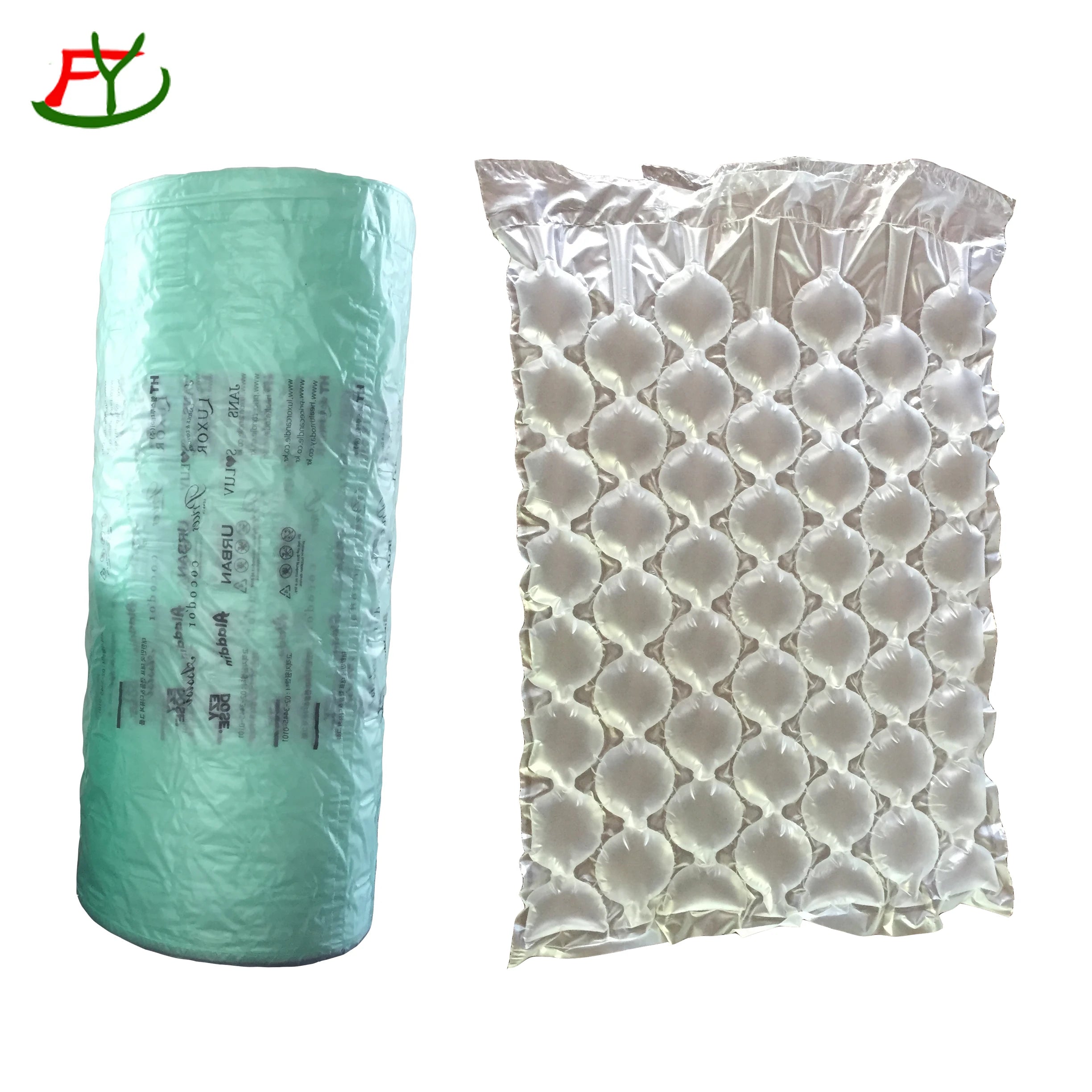 FENYU Air Cushion Film 300/600 Meter Per Roll Protective PE/Nylon Wrap for Transportation Protection