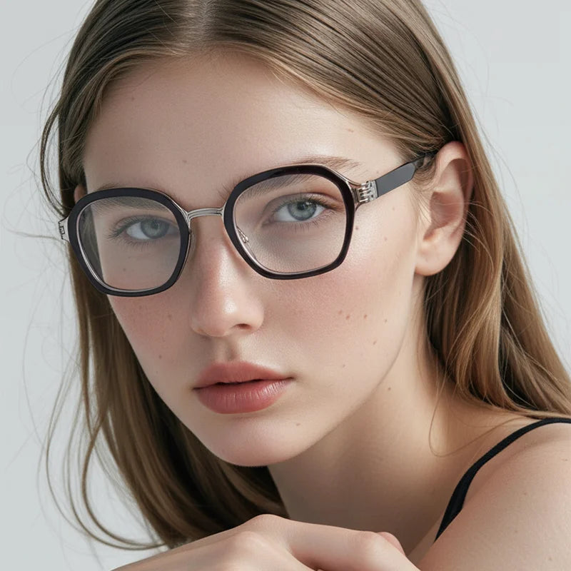 2025 High End Custom Logo Retro Biodegradable UV400 Anti-Radiation ECO BIO Acetate Polarized Sunglasses