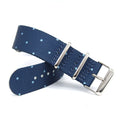 Fashion Sport Integrated Woven Watch Band Flower Print Replacement Fabric Wrist Nylon Watch Strap 18/20/22mm